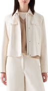 Akris punto Washed Denim Utility Jacket