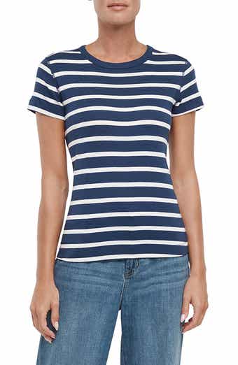 Three Dots Cotton Crewneck T-Shirt