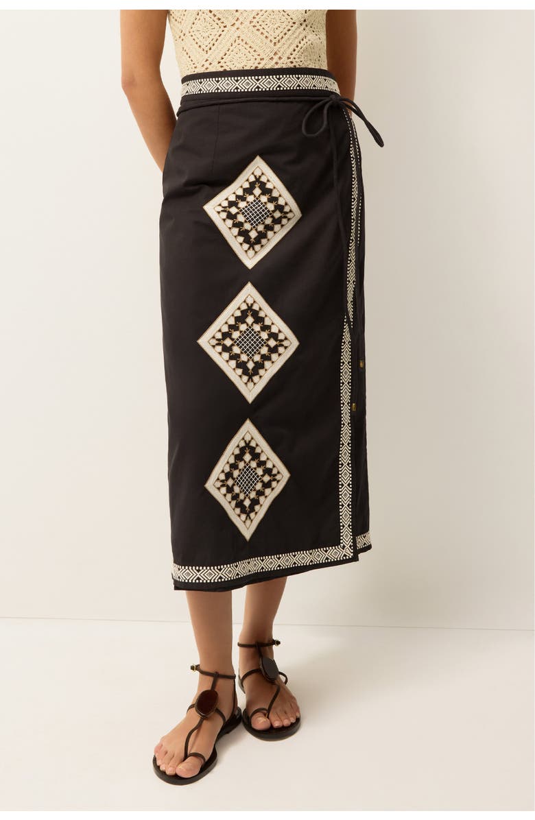 Marie Oliver Luca Skirt, Alternate, color, Fossil