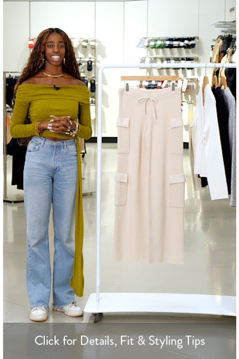 Wynter Cargo Sweater Pants video
