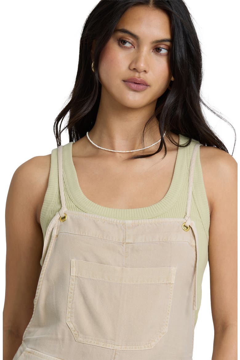 Wild Pursuit Short Overalls, Alternate, color, OATMEAL