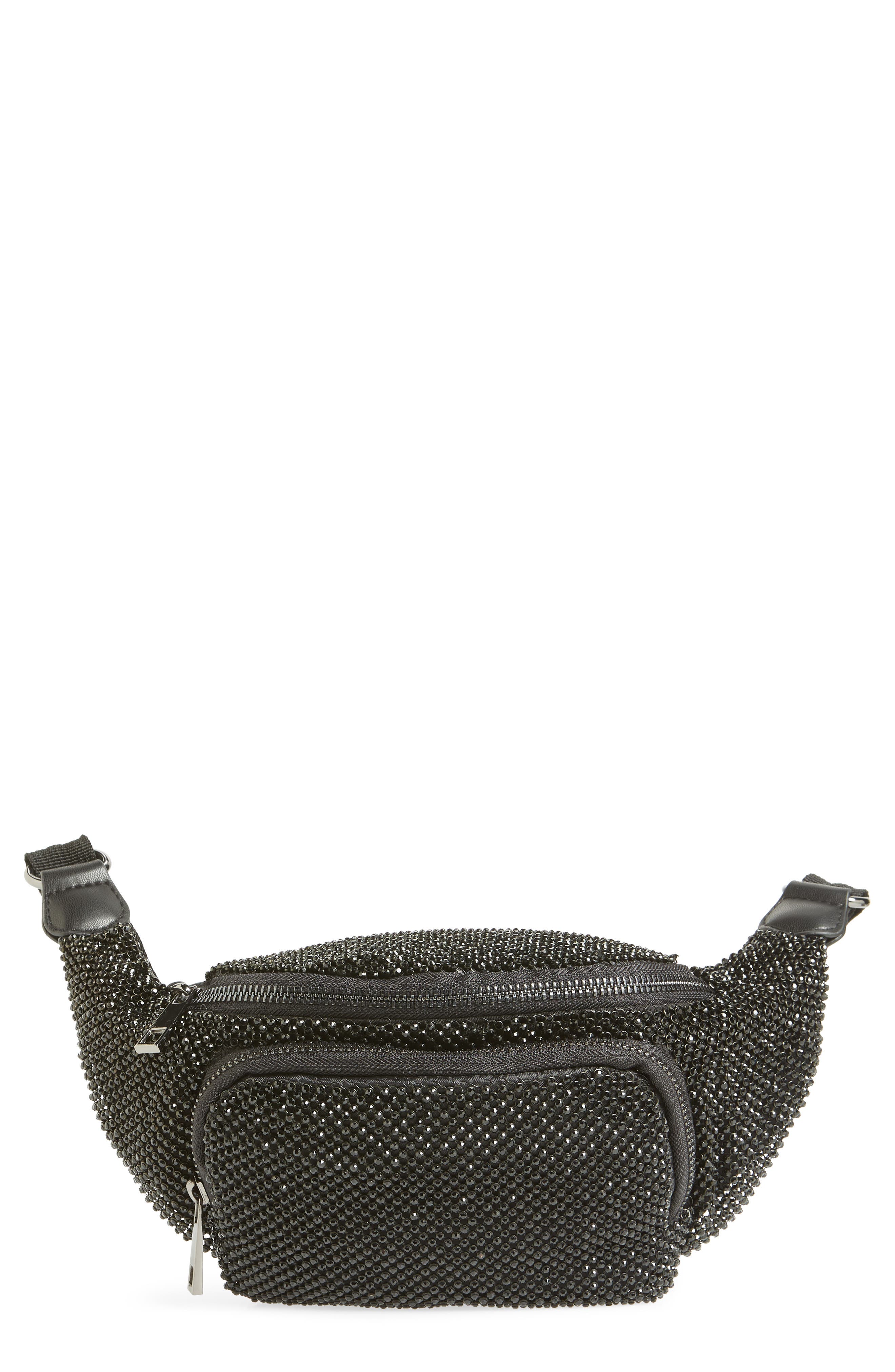 Diana Diamante Bumbag, Main, color, BLACK