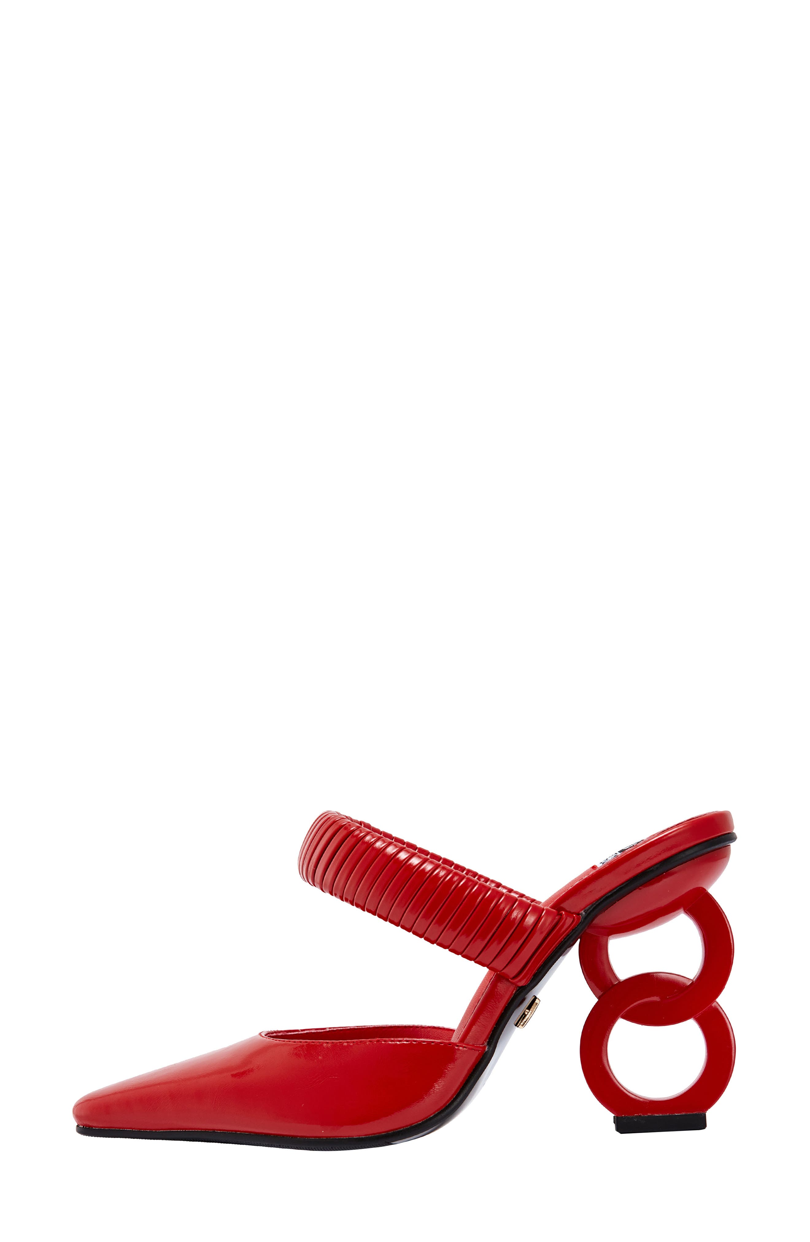 Luna Mule Pump, Alternate, color, RED