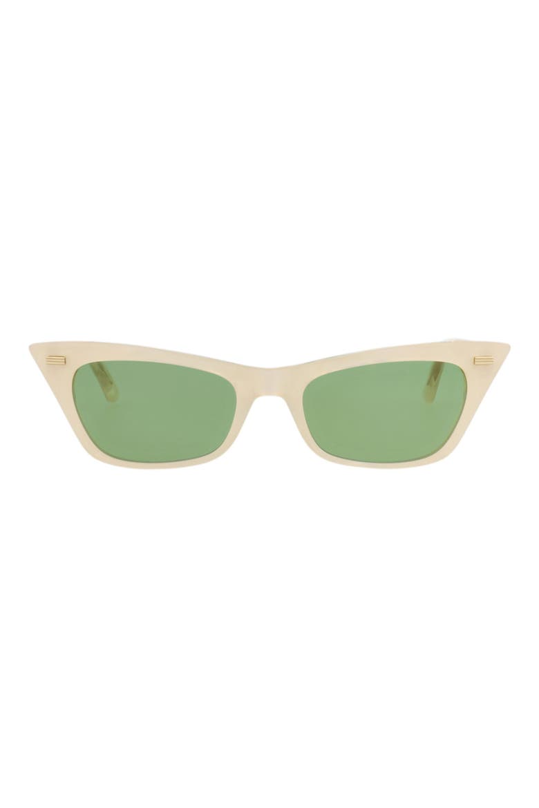 51mm Cat Eye Sunglasses, Main, color, PEARL PEARL GREEN