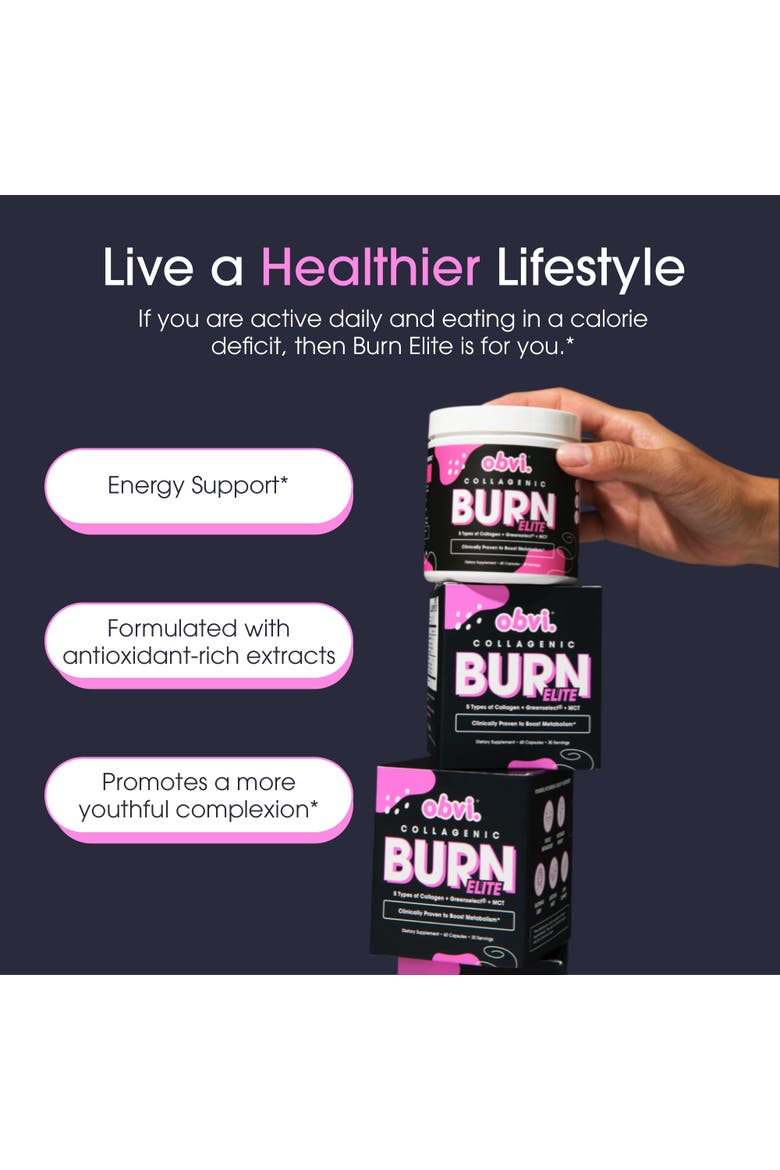 Burn Elite Collagen Supplement Metabolism, Alternate, color, None