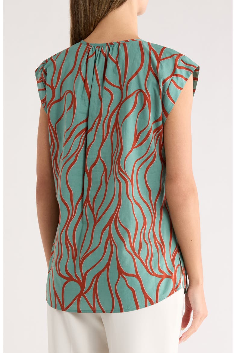 Cap Sleeve Top, Alternate, color, N353 MINT