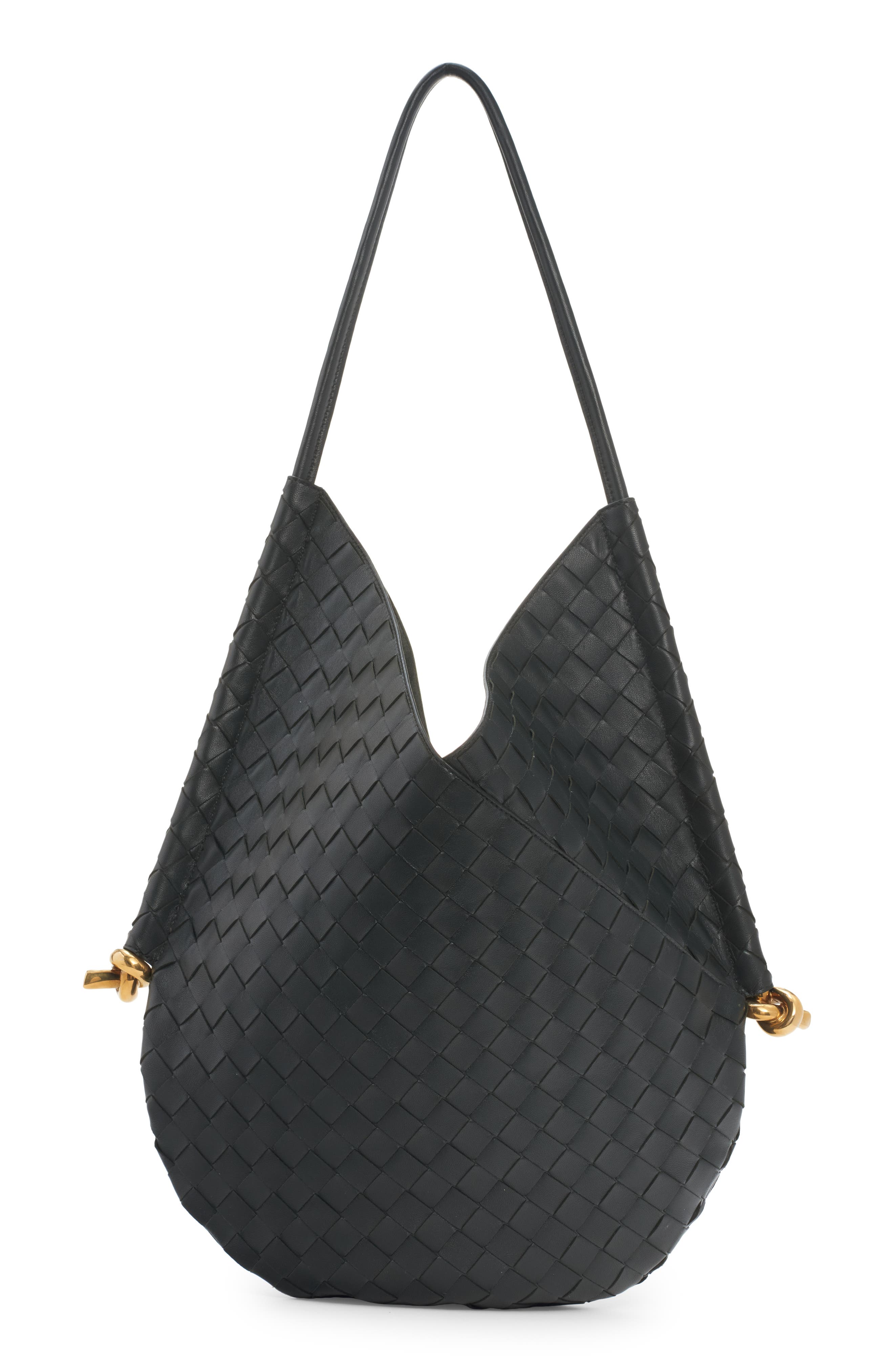 Bottega Veneta Intrecciato Leather Hobo, Alternate, color, 