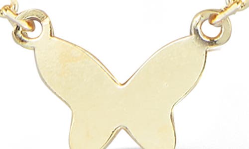 Sphera Milano Butterfly Layered Necklace In Gold