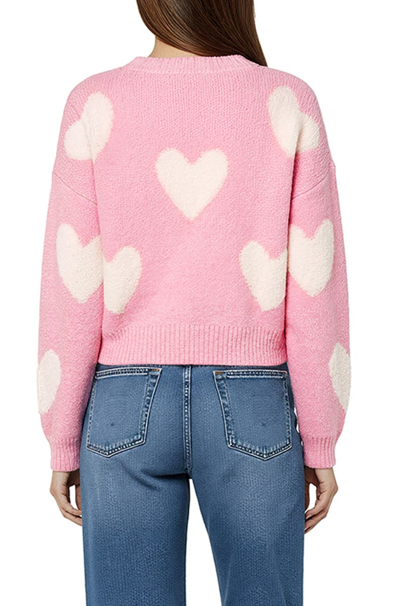 Lush Heart Crewneck Sweater, Alternate, color, Pink Cream