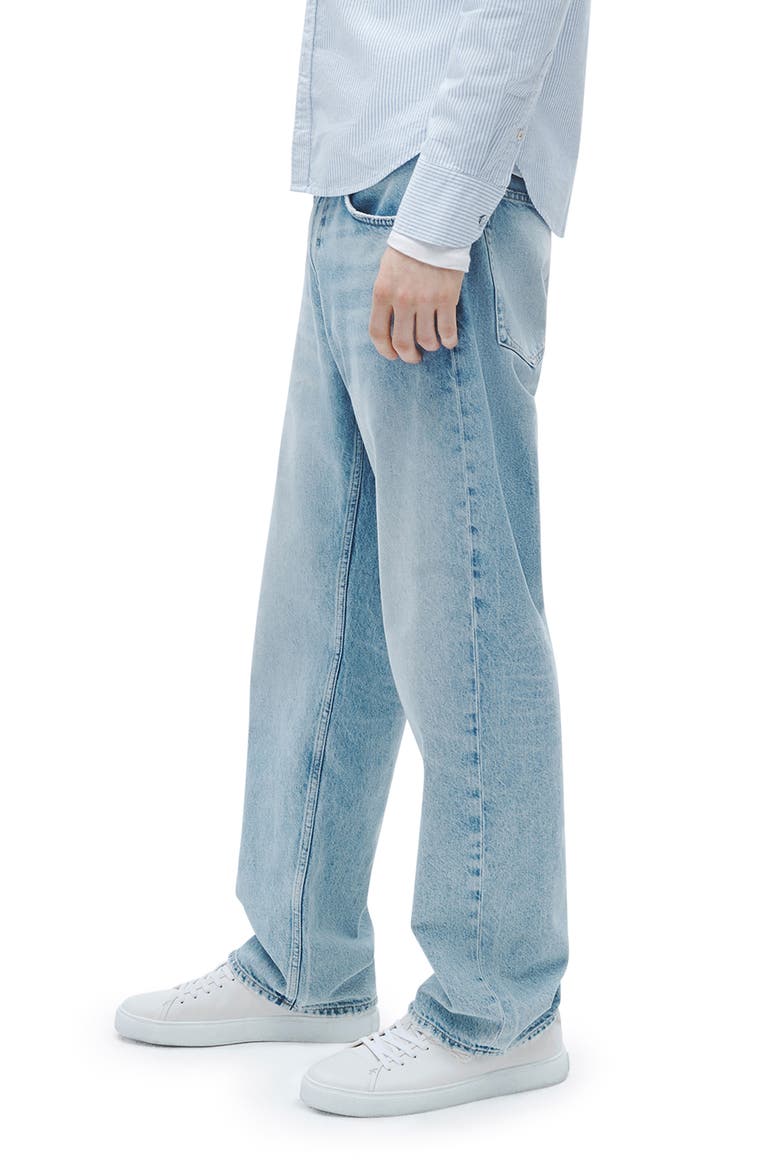 rag & bone Fit 4 Authentic Rigid Straight Leg Baggy Jeans (Men ...