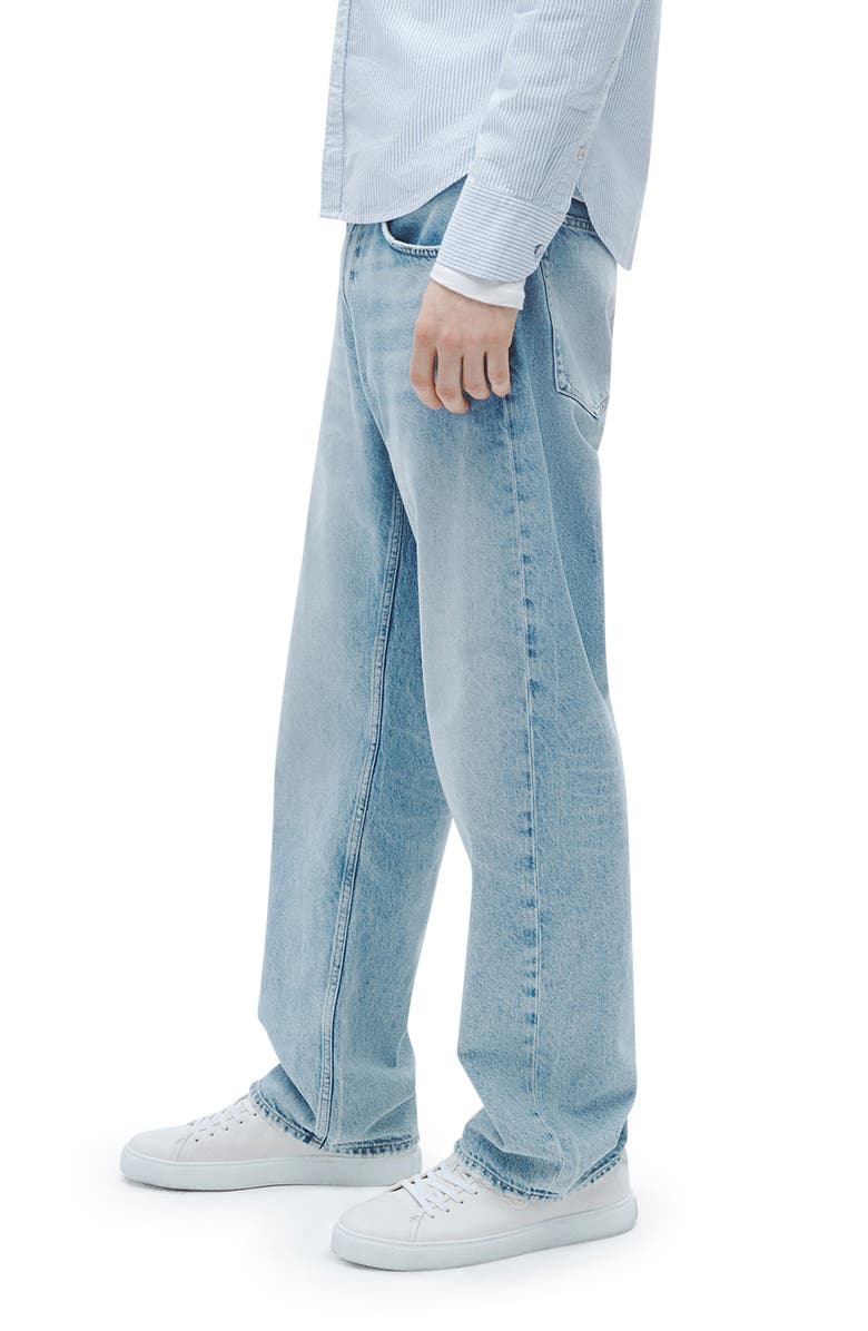 rag & bone Fit 4 Authentic Rigid Straight Leg Baggy Jeans, Alternate, color,