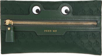Anya Hindmarch Frog Nylon Zip Pouch | Nordstrom