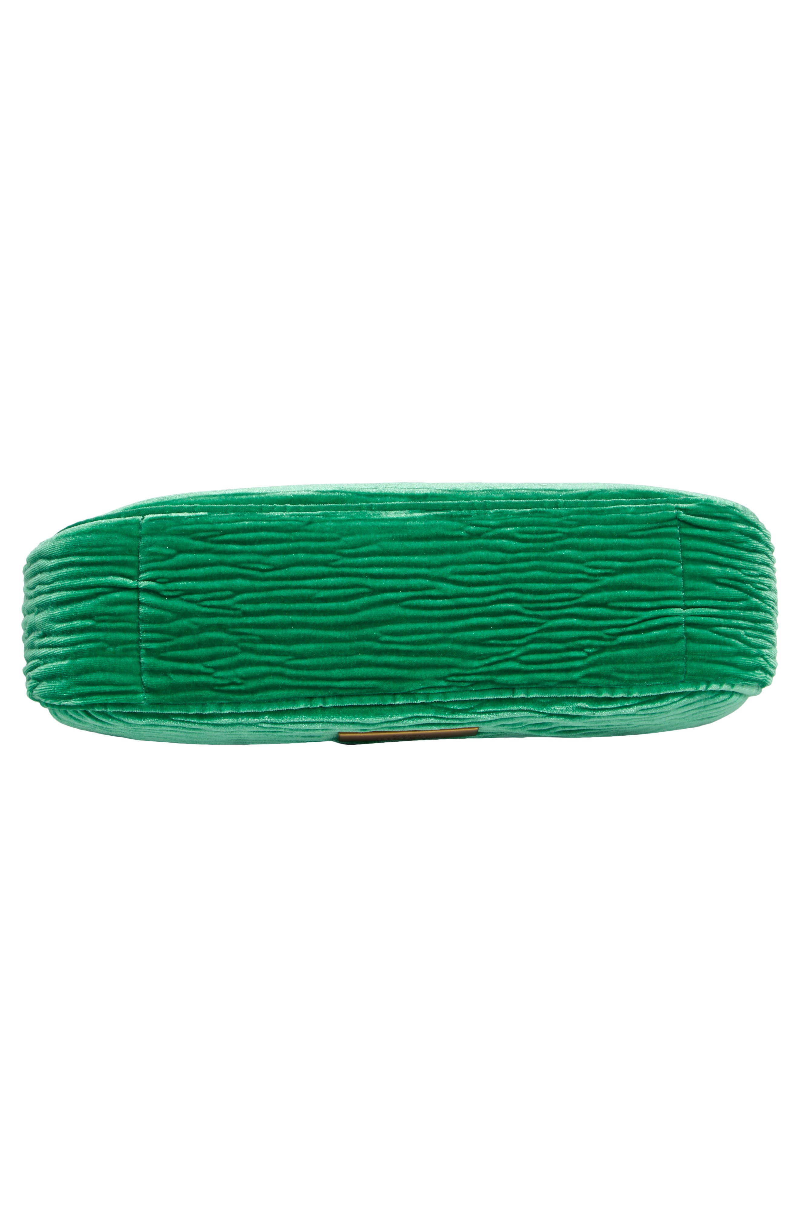 Kurt Geiger London Kew Pouch Crossbody Bag, Alternate, color, Green