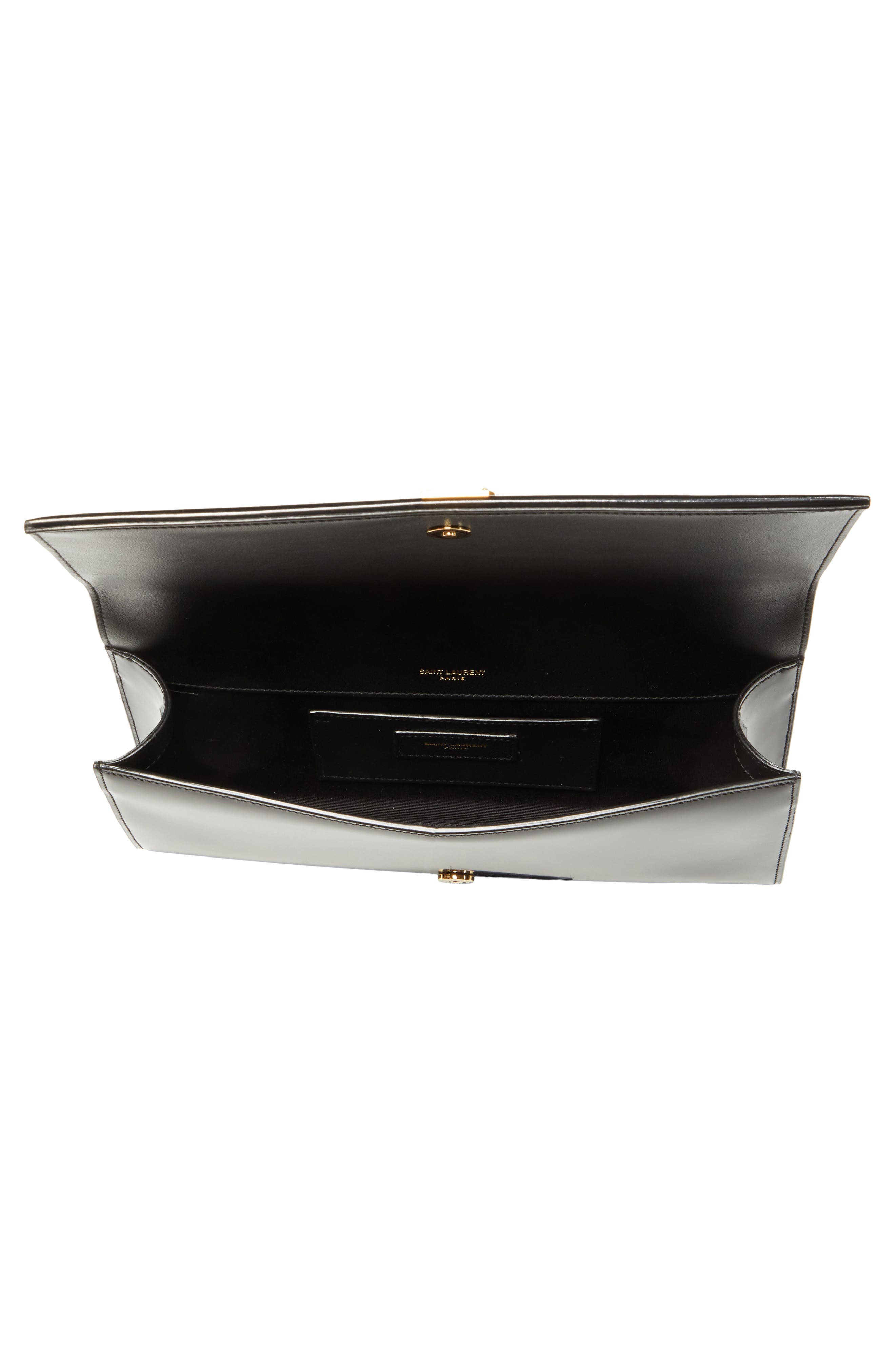 Kate Colorblock Clutch, Alternate, color, DESERT SAND/ NOIR