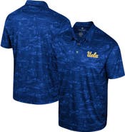 COLOSSEUM Men's Colosseum Blue UCLA Bruins Daly Print Polo