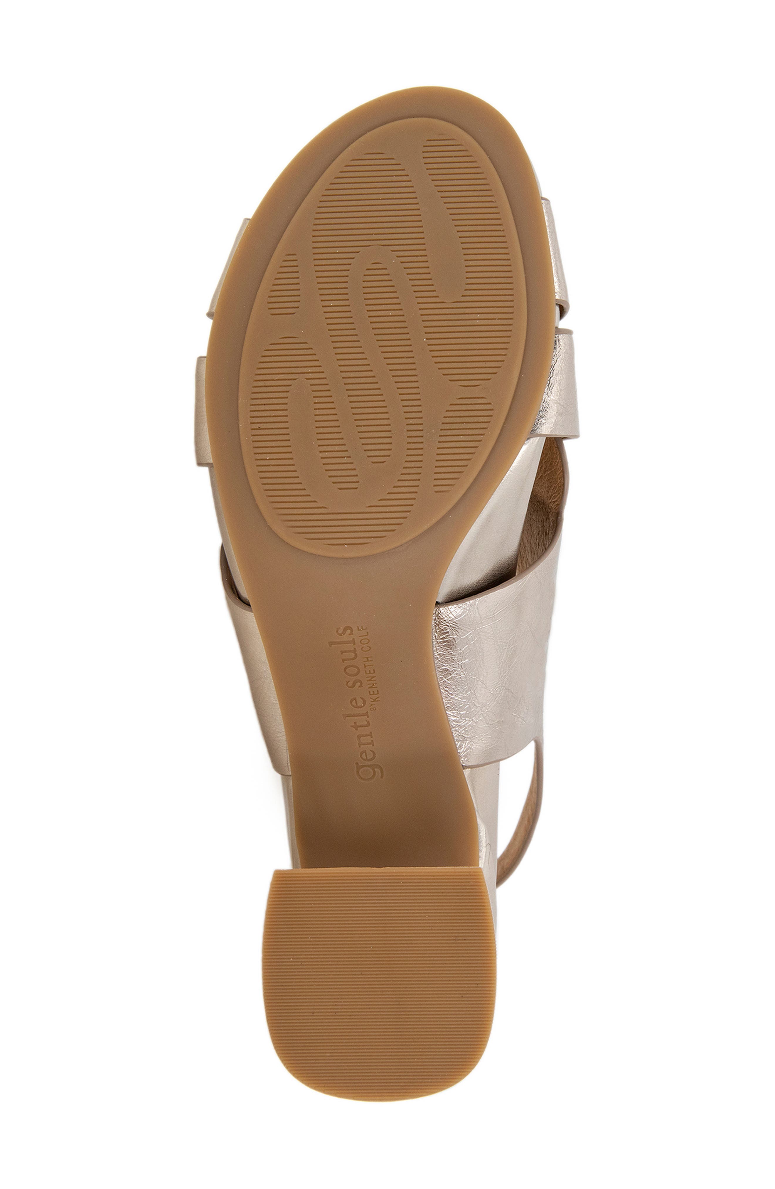 Ivy Strappy Slingback Sandal, Alternate, color, PLATINO