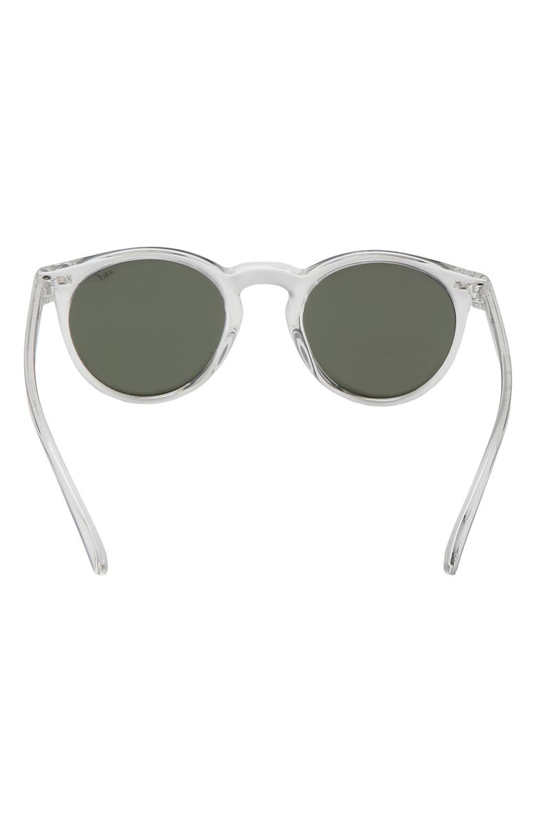 abercrombie kids Kids' Round Sunglasses, Alternate, color, Crystal / Green