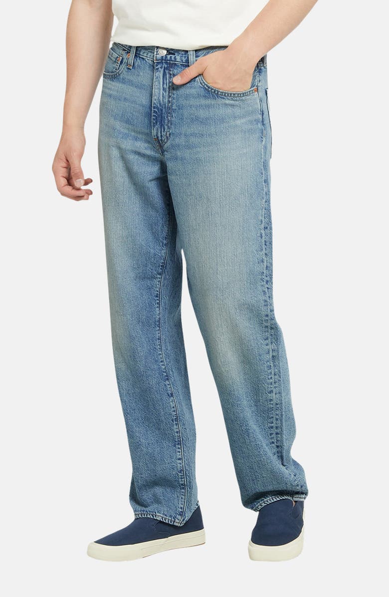 Levi's<sup>®</sup> 568<sup>™</sup> Loose Straight Leg Cotton & Linen Jeans, Main, color, At The Laundromat Ltwt