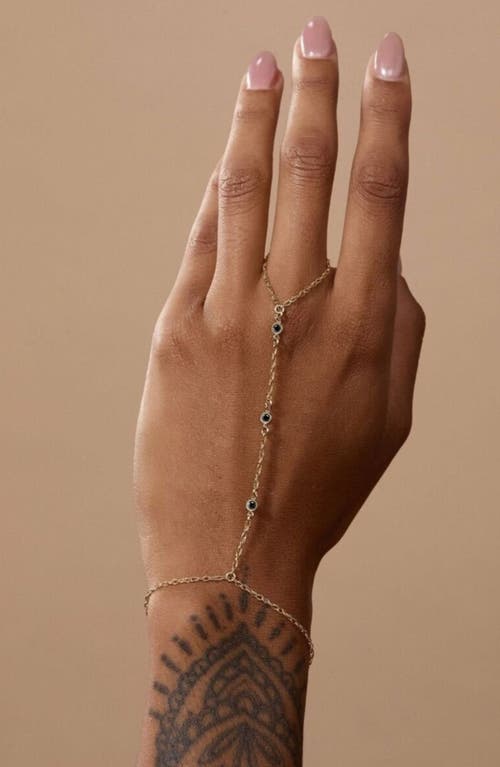 Set & Stones Cyrus Hand Chain In Gold