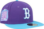 New Era Men's New Era Purple Boston Red Sox Vice 59FIFTY Fitted Hat
