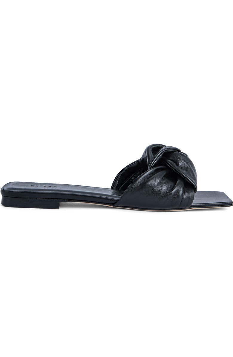 By Far Lima Knot Slide Sandal, Alternate, color,