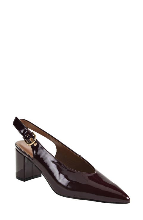 Menny Pointed Toe Slingback Pump (Women)