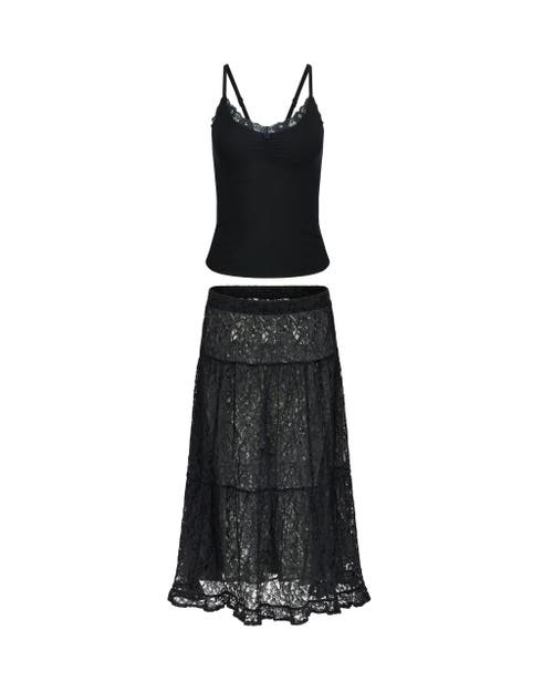 ADORE ME ADORE ME ISADORA CAMI AND SKIRT SET
