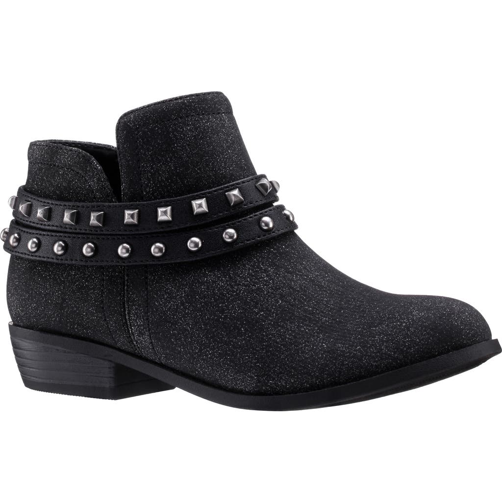 Nina Kids' Nicolena Studded Bootie In Black