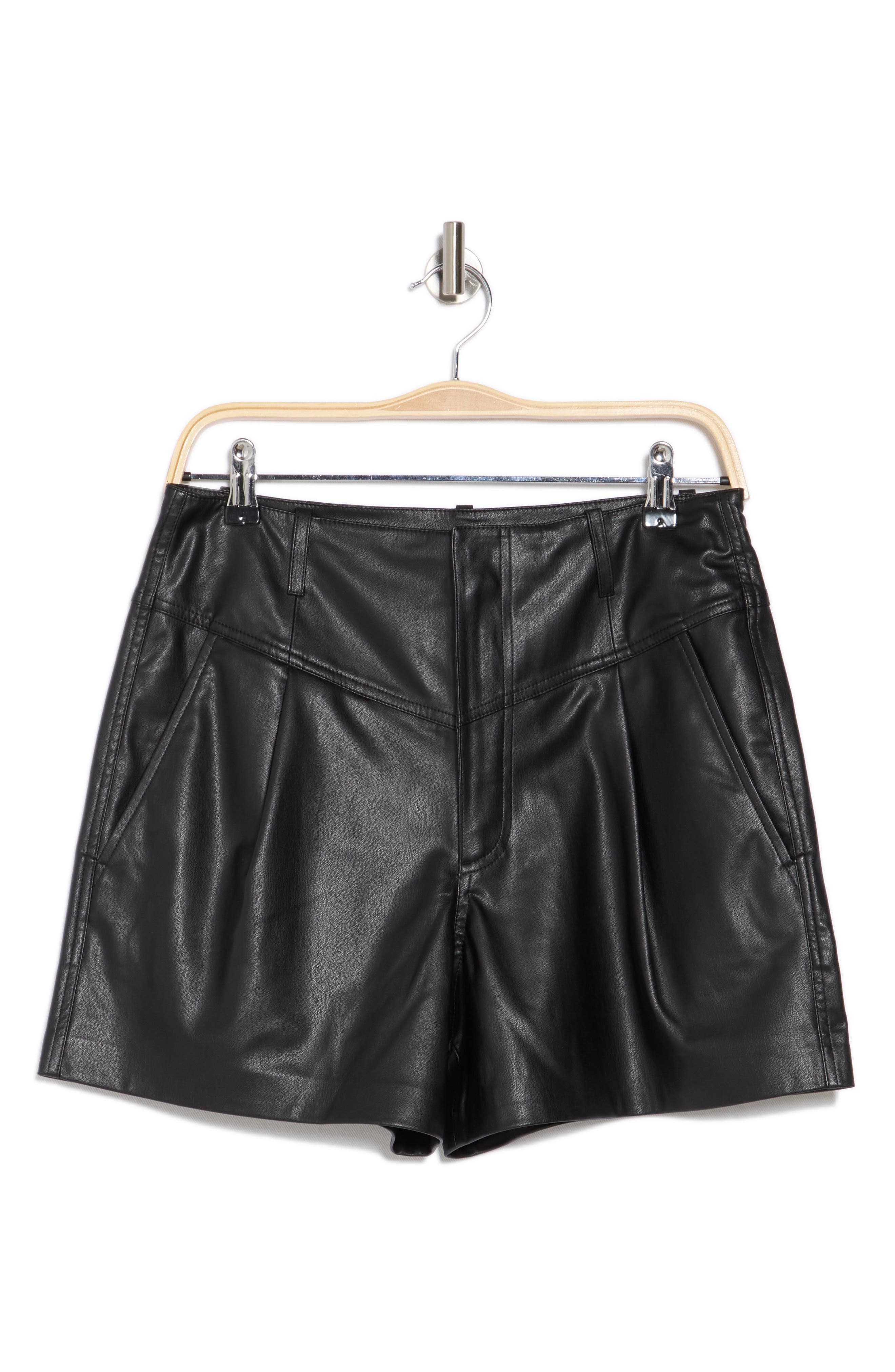 Shae Faux Leather Shorts