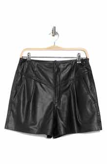 Shae Faux Leather Shorts