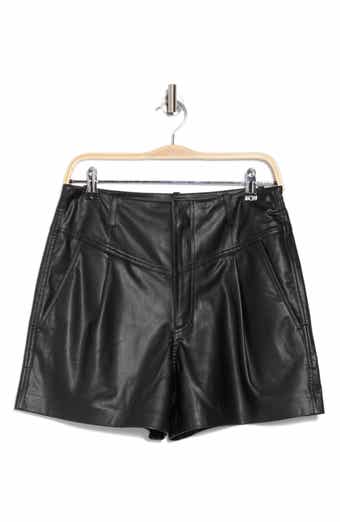 Shae Faux Leather Shorts