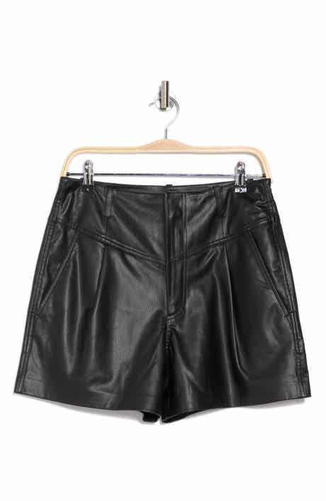 Shae Faux Leather Shorts