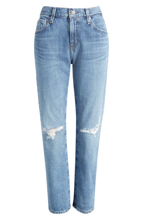 Ag Ex-boyfriend Ripped Jeans In Blue