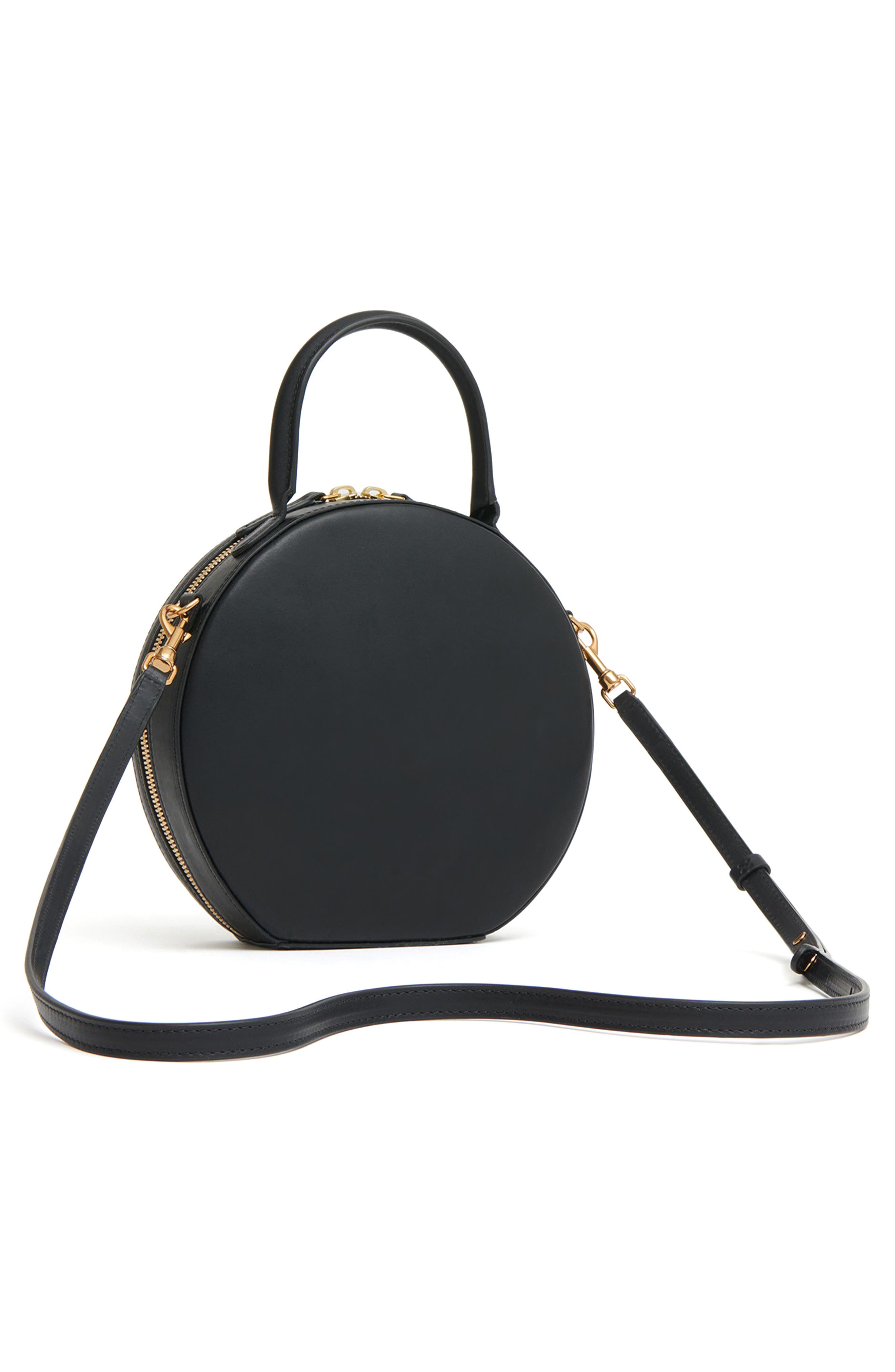 Mansur Gavriel Circle Leather Crossbody Bag, Alternate, color, 