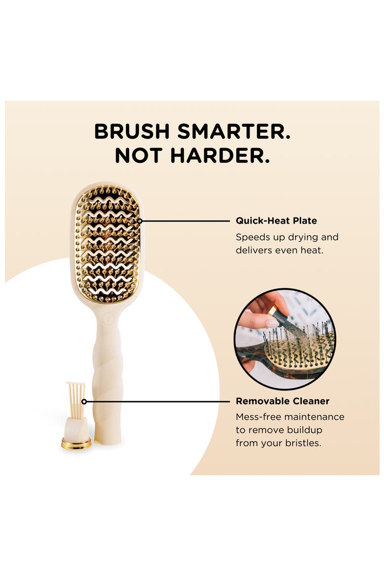 Vented Hair Brush, Alternate, color, Tan