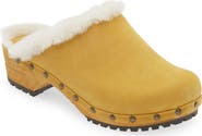 Sanita Hese Genuine Shealing Lined Clog