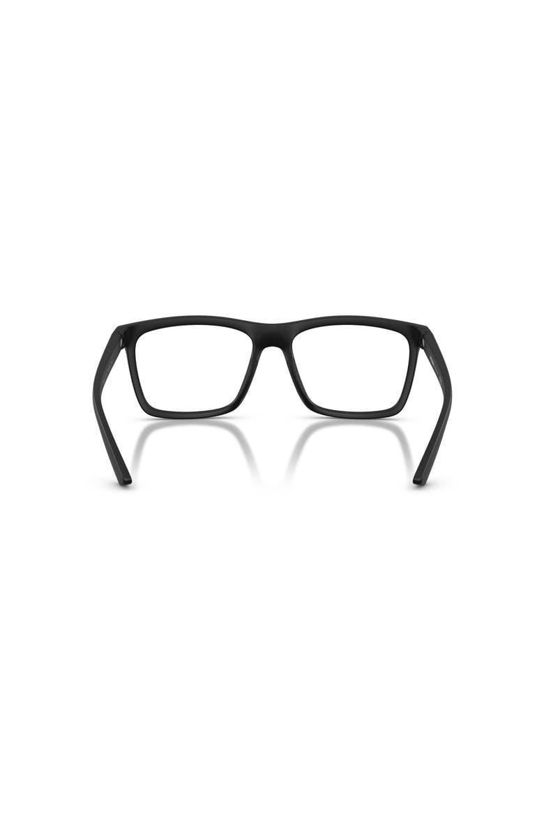54mm Rectangle optical glasses, Alternate, color, Black