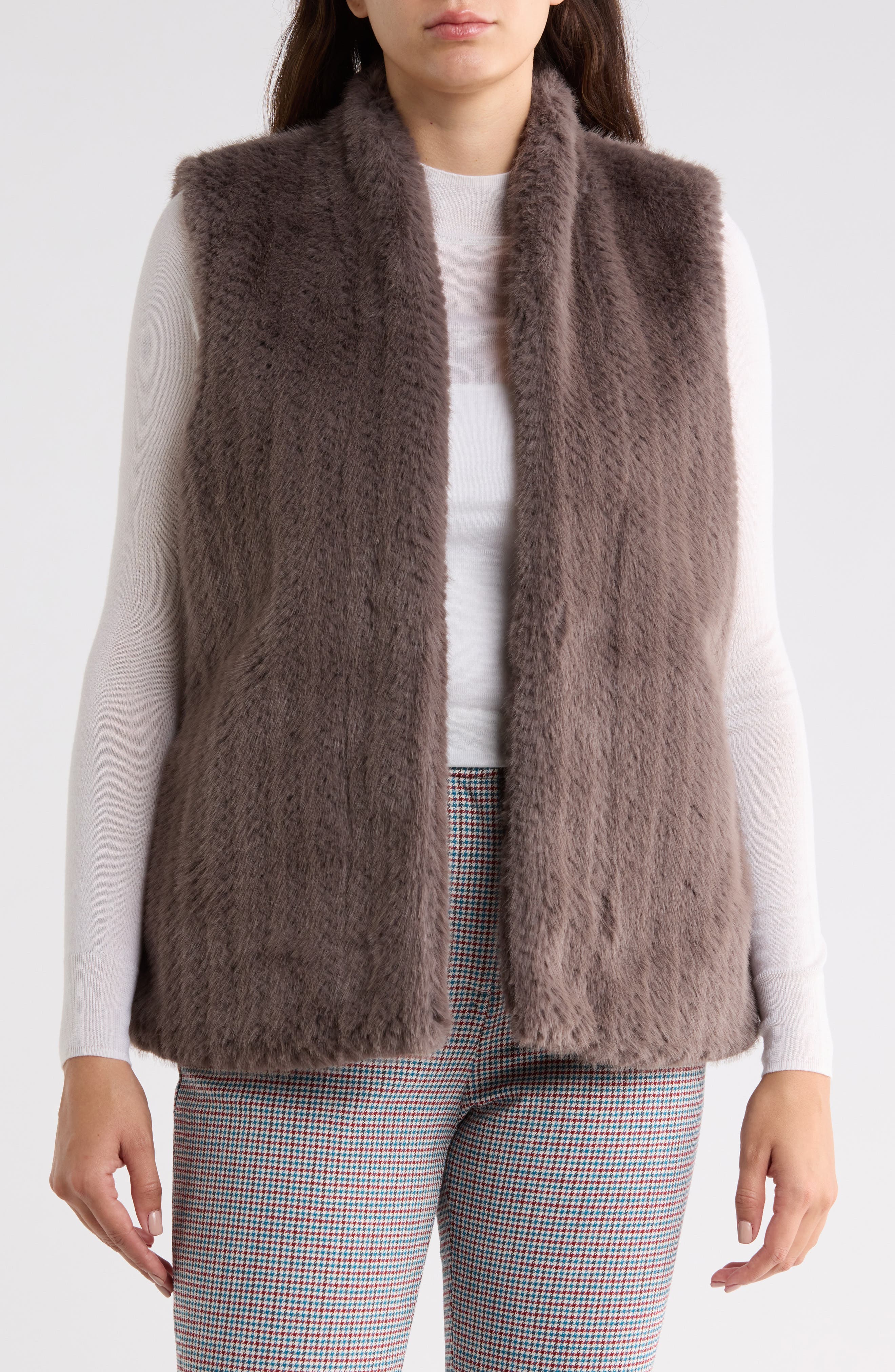 Gil Faux Fur Waistcoat