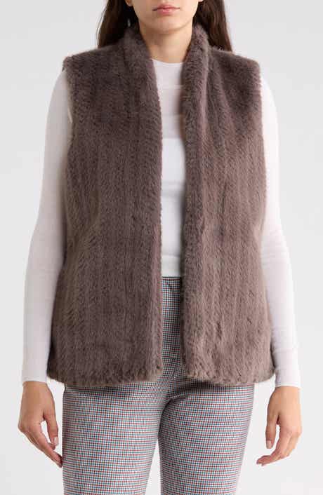 Gil Faux Fur Waistcoat