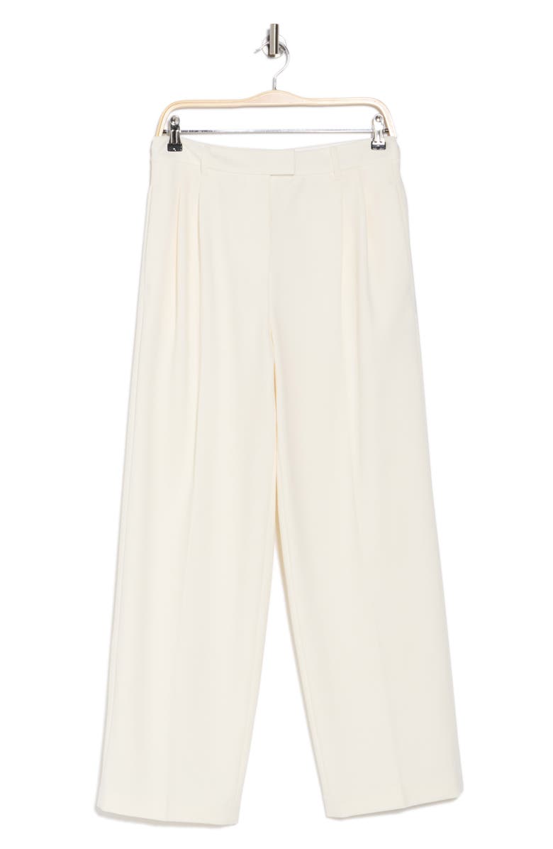 rag & bone Marianna Ponte Pants, Alternate, color, Ivory
