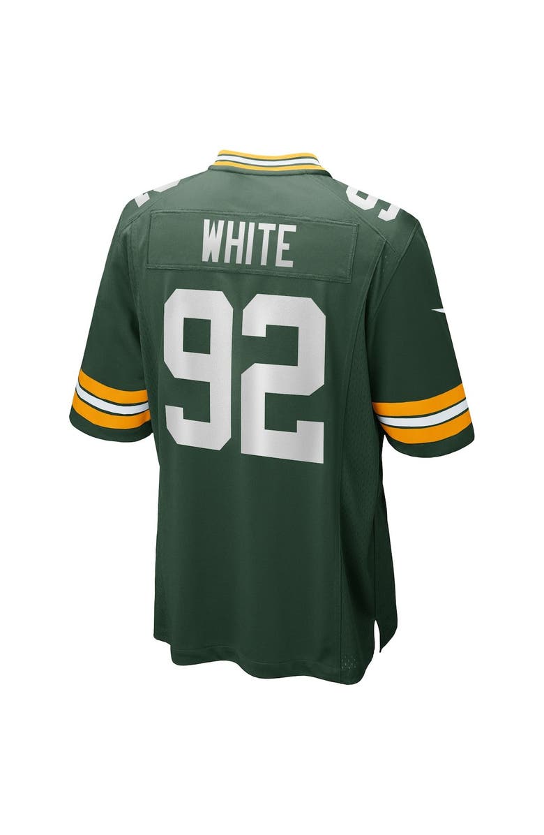 Nike Men's Nike Reggie White Green Green Bay Packers Game Retired Player Jersey, Alternate, color,