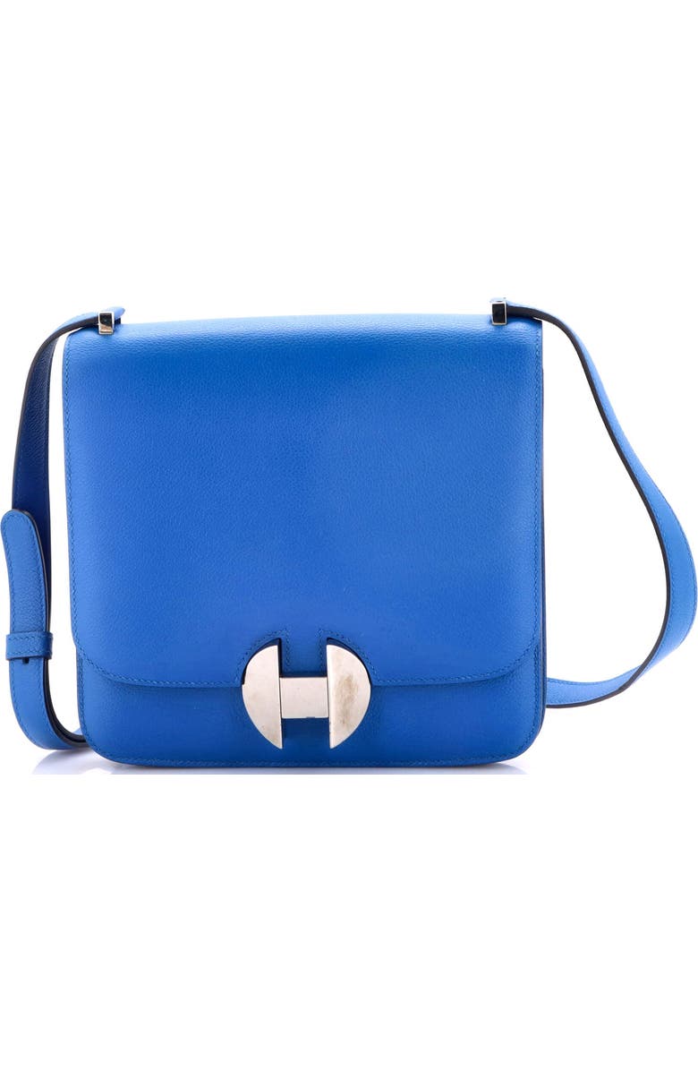 Pre-Owned Hermes 2002 Shoulder Bag Evercolor 20, Main, color, Mykonos