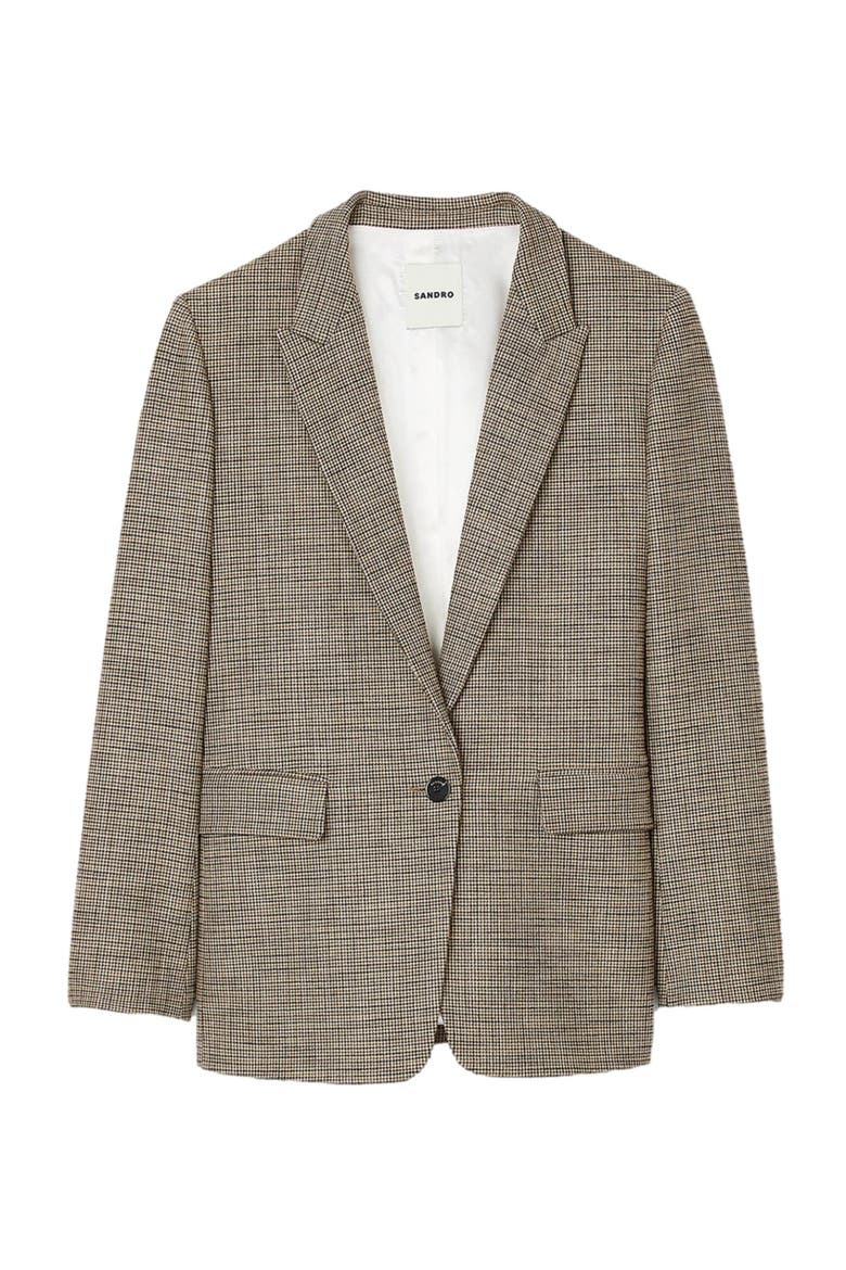 Suit jacket, Alternate, color, Brown