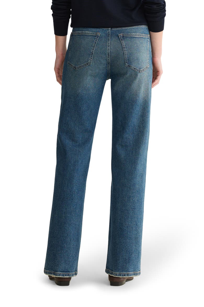SAT '90s High Waist Relaxed Straight Leg Jeans, Alternate, color, MEET ME THERE