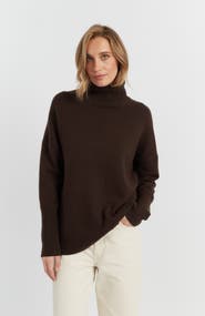Chinti & Parker Pure Cashmere Roll Neck Sweater