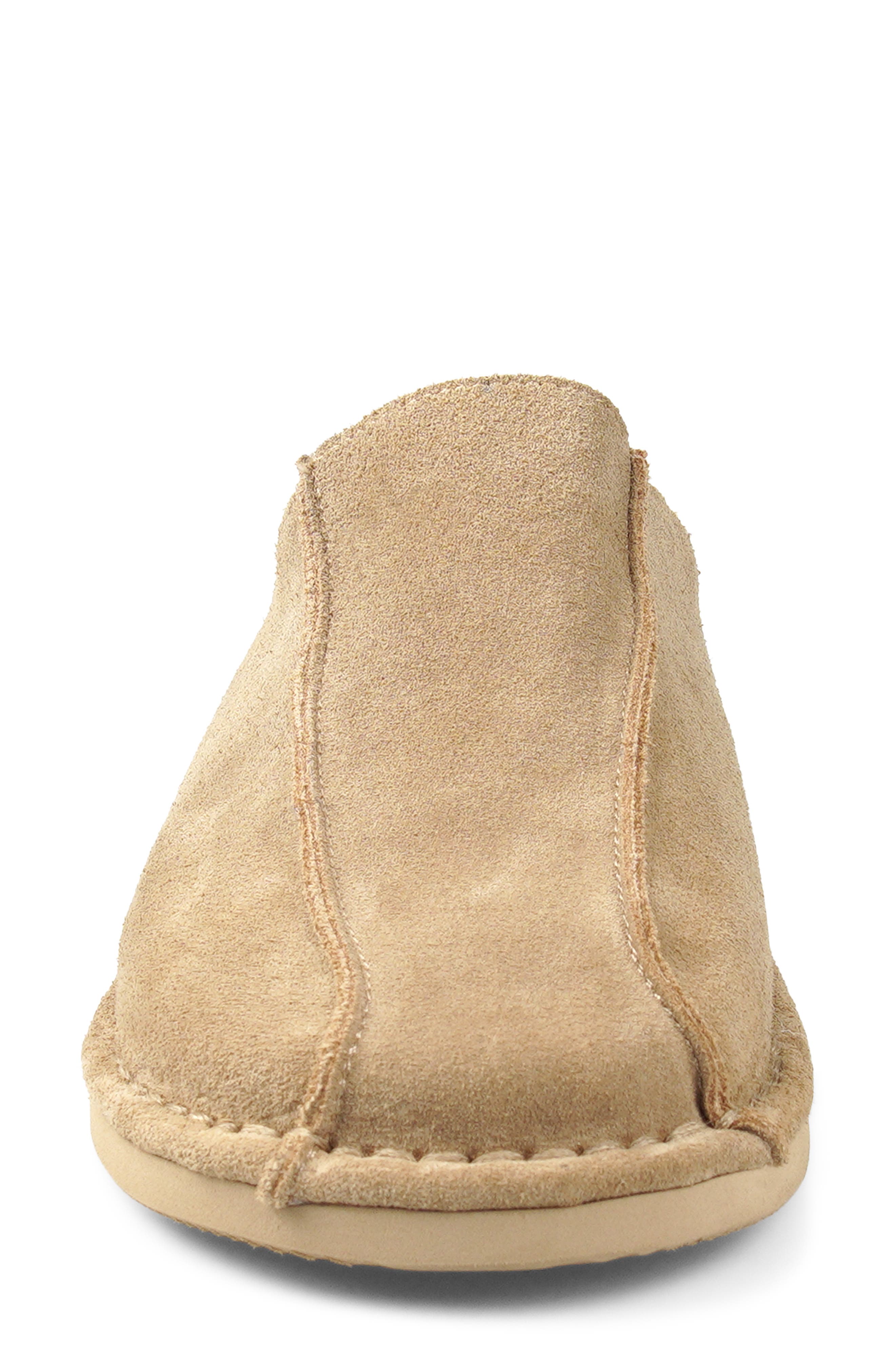 Suede Mule, Alternate, color, NATURAL SUEDE
