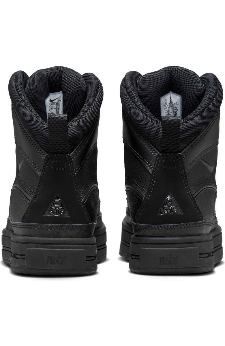 Nike Kids' Woodside 2 ACG Boot, Alternate, color, Black/ Black/ Black