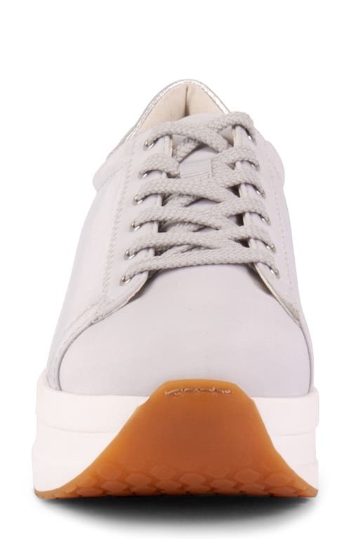 Shop Vagabond Shoemakers Casey Platform Sneaker In Light Grey