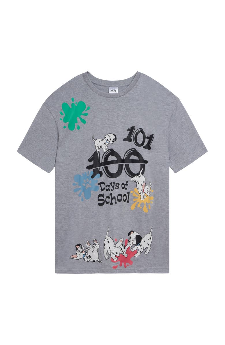 Disney 101 Dalmatians T-Shirt, Main, color, Gray