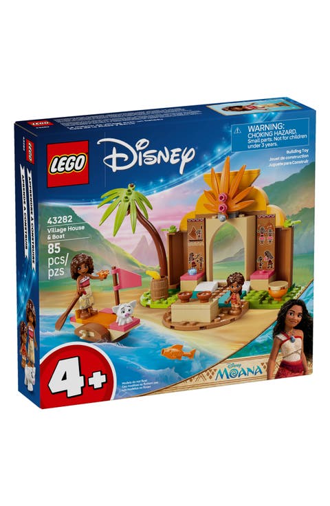 Disney Moana Village House & Boat LEGO Kit 43282